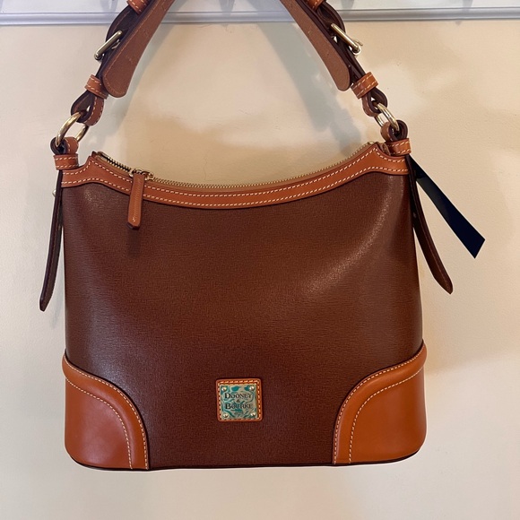NWT Dooney and Bourke Saffiano Hobo with Dustbag - Picture 2 of 5